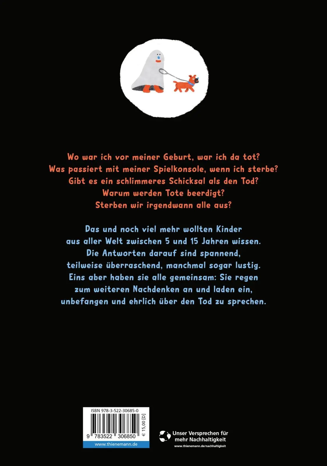 Rückseite: 9783522306850 | Hallo Tod, ich hab da mal ne Frage | Ellen Duthie (u. a.) | Buch