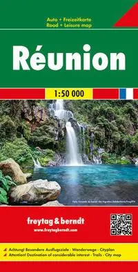 Cover: 9783707916850 | Réunion, Autokarte 1:50.000 | Freytag-Berndt und Artaria KG | Deutsch