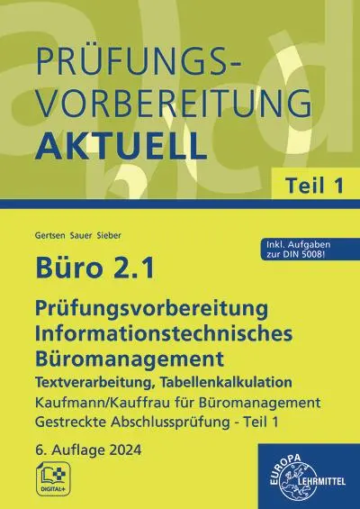 Cover: 9783758576850 | Büro 2.1 - Prüfungsvorbereitung aktuell Kaufmann/Kauffrau für...