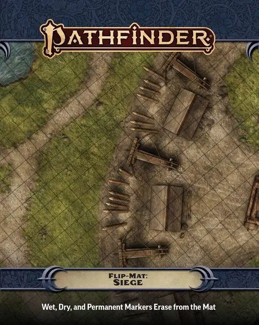 Cover: 9781640786950 | Pathfinder Flip-Mat: Siege | Jason A Engle | (Land-)Karte | Englisch