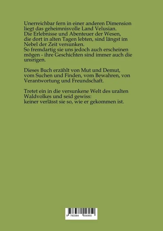 Rückseite: 9783384556950 | Chroniken des Waldvolkes | Sagen des alten Velusian | Gudrun Brylka