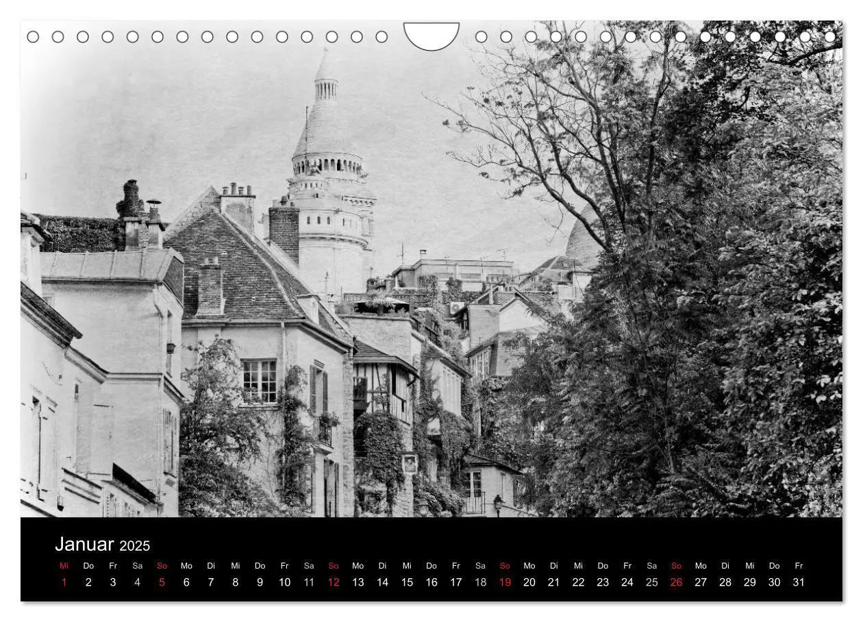 Bild: 9783435656950 | Streifzug durch Paris (Wandkalender 2025 DIN A4 quer), CALVENDO...