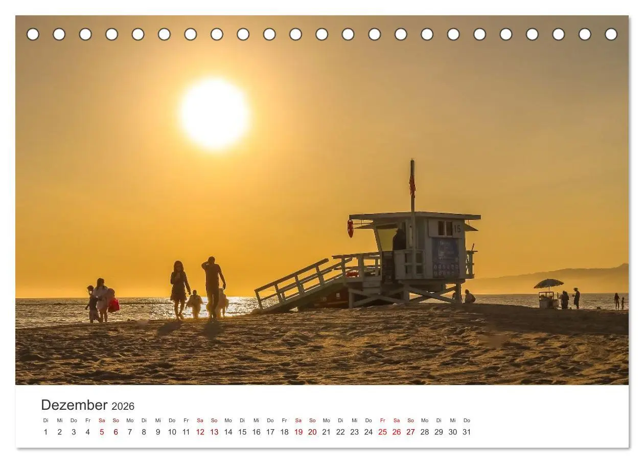 Bild: 9783457296950 | Kalifornien Bilder aus Los Angeles (Tischkalender 2026 DIN A5...
