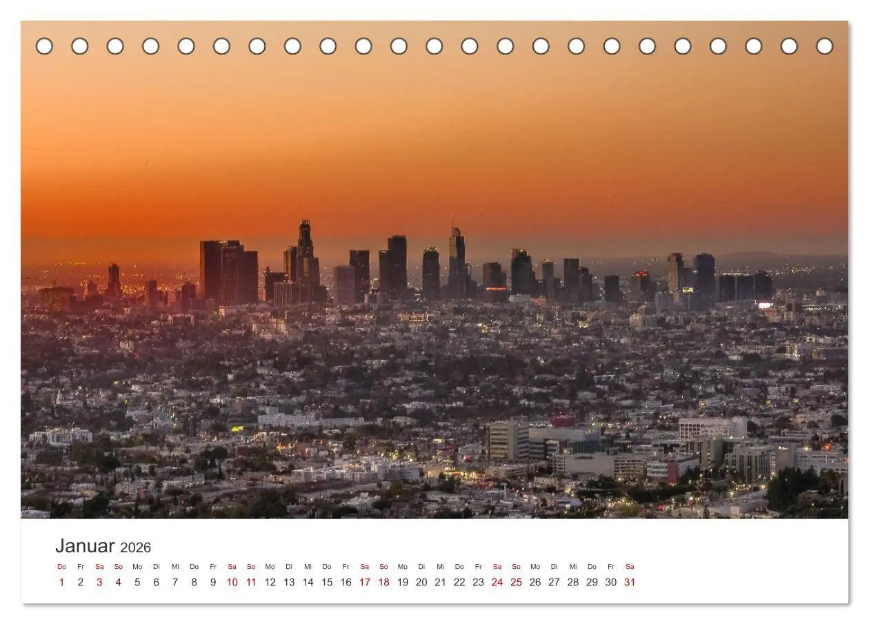 Bild: 9783457296950 | Kalifornien Bilder aus Los Angeles (Tischkalender 2026 DIN A5...