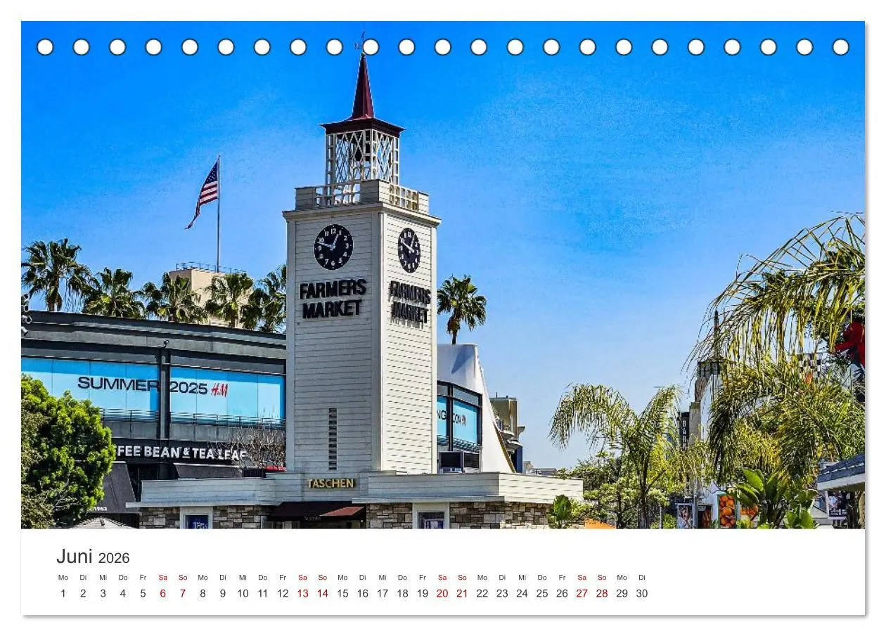 Bild: 9783457296950 | Kalifornien Bilder aus Los Angeles (Tischkalender 2026 DIN A5...