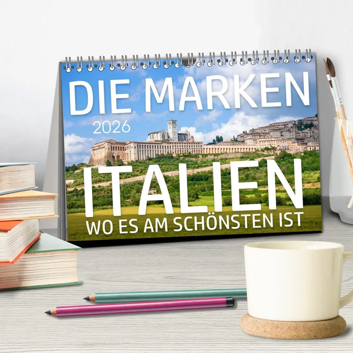 Bild: 9783457676950 | Die Marken - Italien wo es am schönsten ist (Tischkalender 2026 DIN...