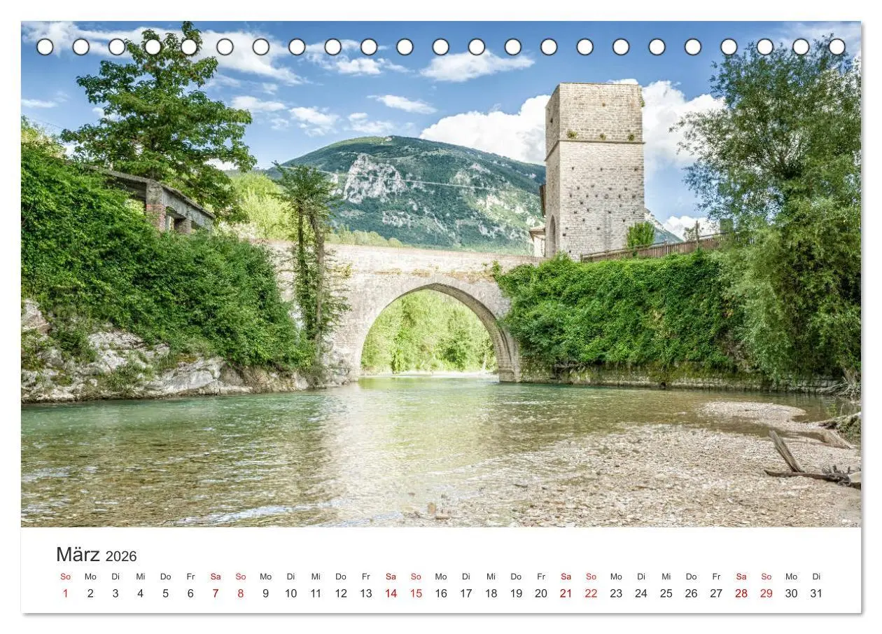 Bild: 9783457676950 | Die Marken - Italien wo es am schönsten ist (Tischkalender 2026 DIN...