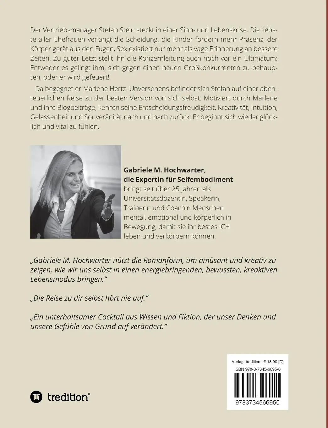 Rückseite: 9783734566950 | Über Säbelzahntiger, Sex und Energieräuber | Gabriele M. Hochwarter
