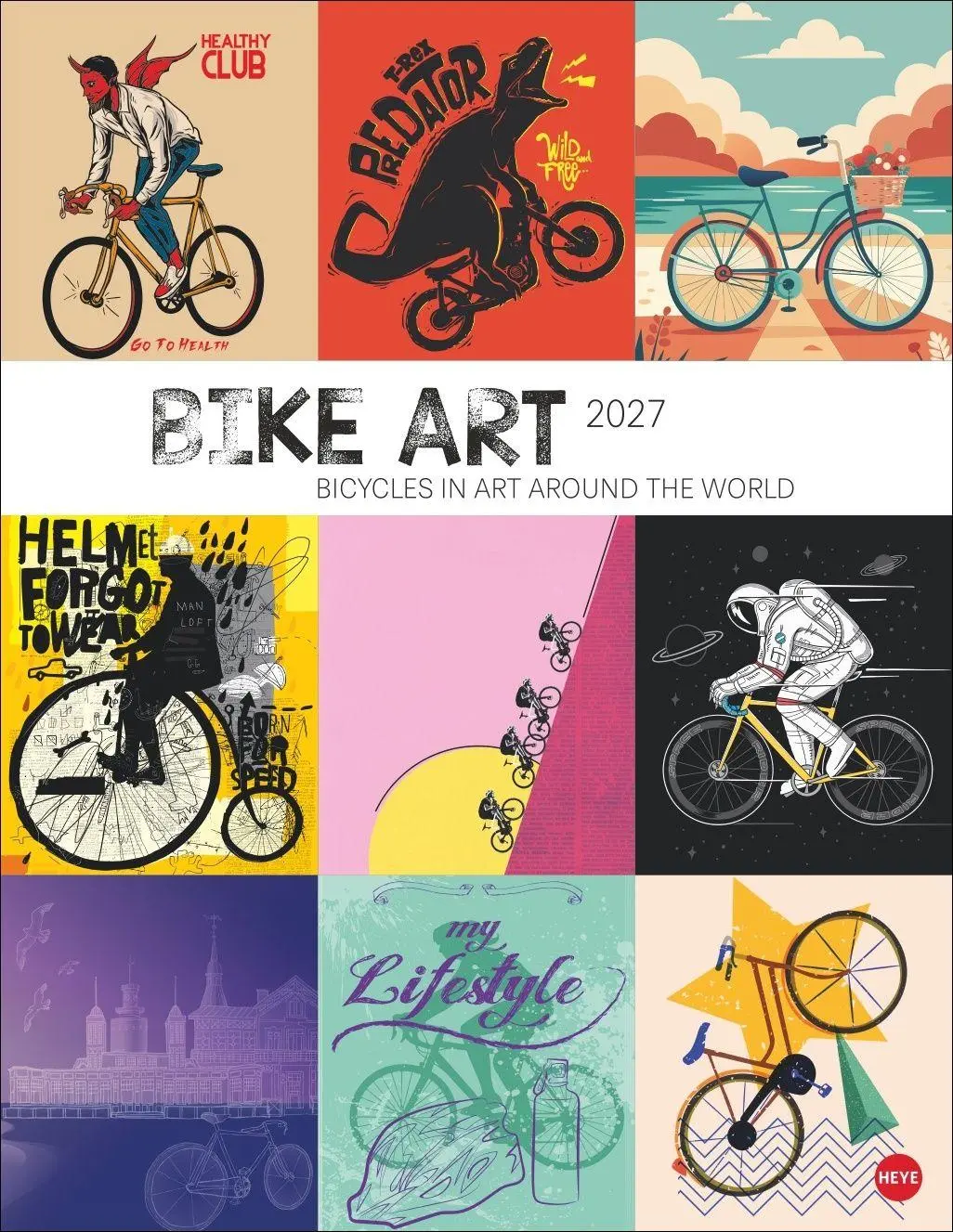 Cover: 9783756416950 | Bike Art Posterkalender 2027 | Kalender | 14 S. | Deutsch | 2027