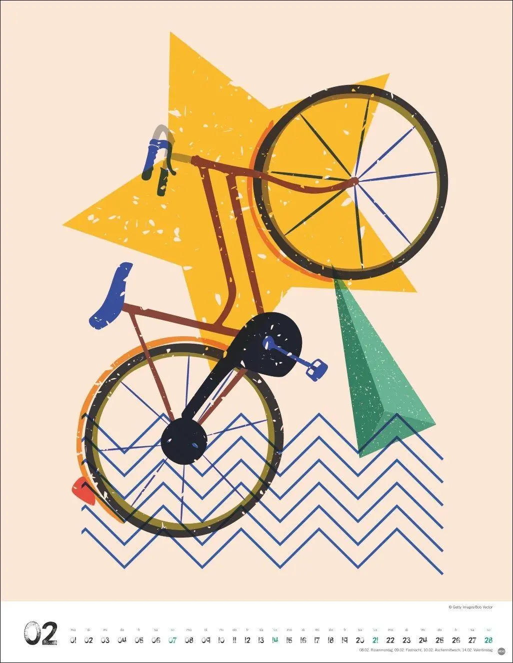 Bild: 9783756416950 | Bike Art Posterkalender 2027 | Kalender | 14 S. | Deutsch | 2027