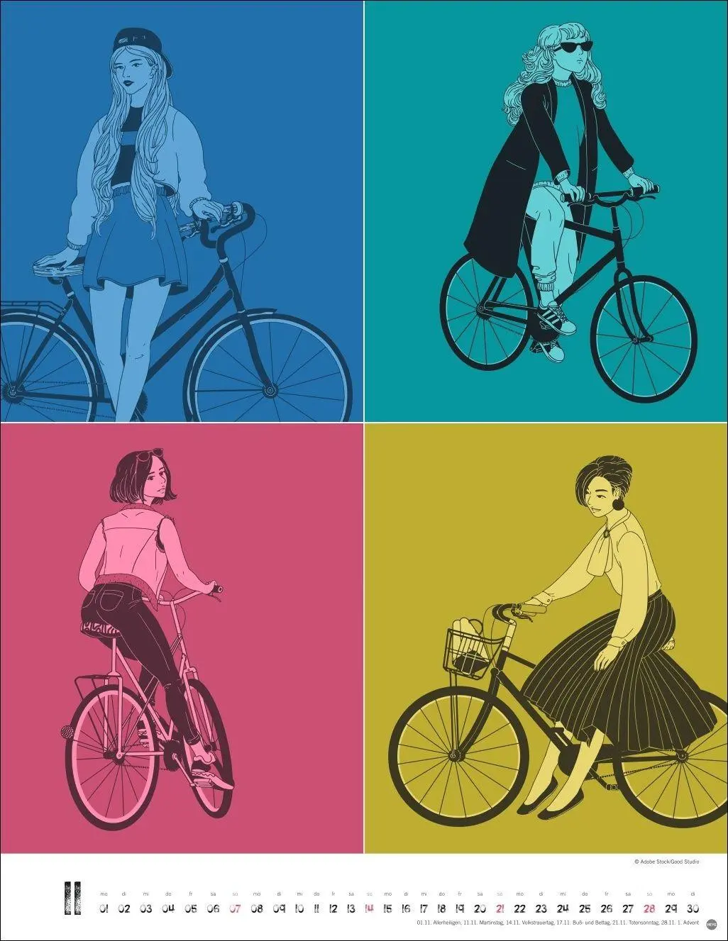 Bild: 9783756416950 | Bike Art Posterkalender 2027 | Kalender | 14 S. | Deutsch | 2027