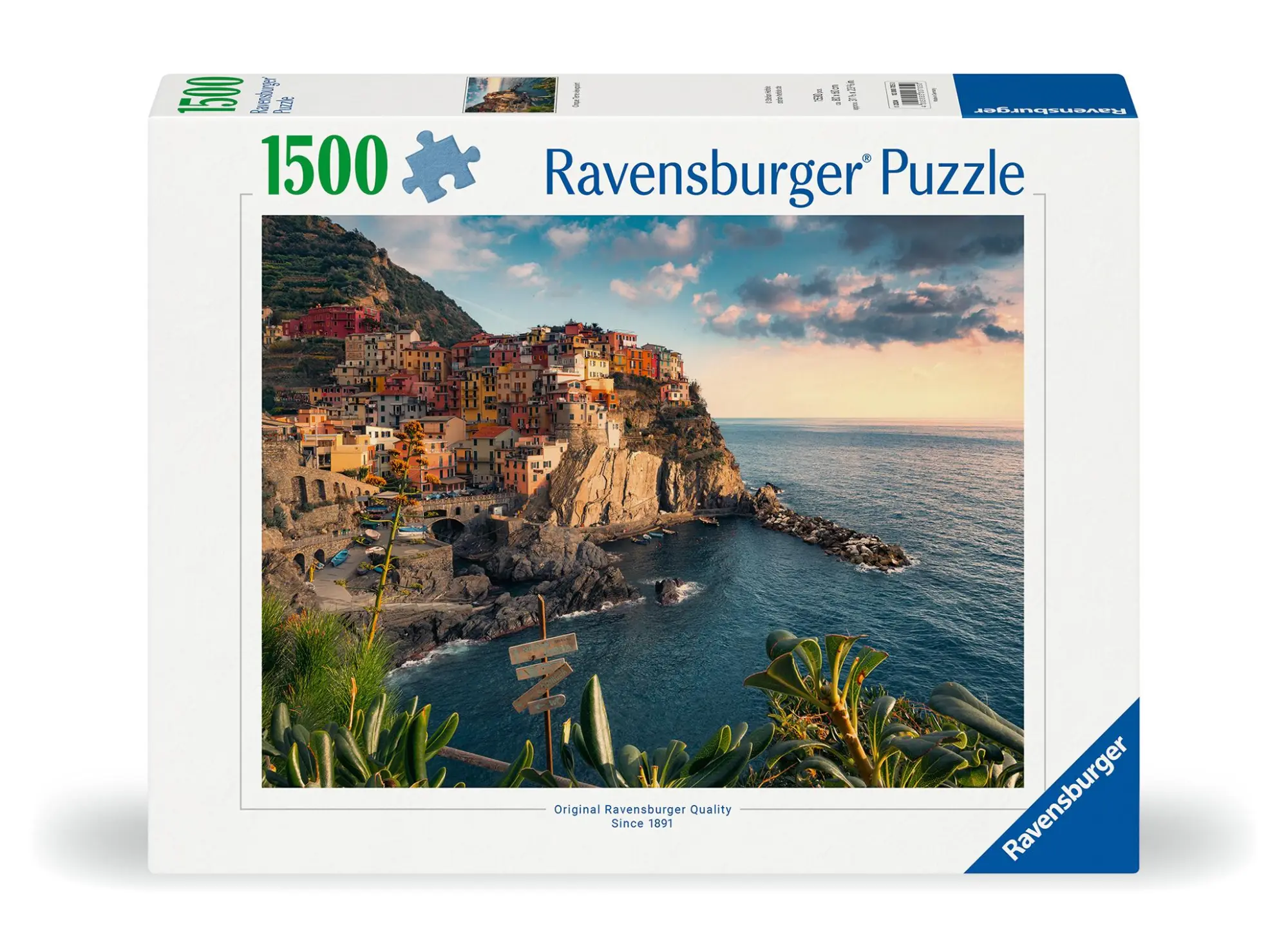 Cover: 4005555007050 | Erwachsenenpuzzle 1500 Teile - Blick auf Cinque Terre | Spiel | 2024