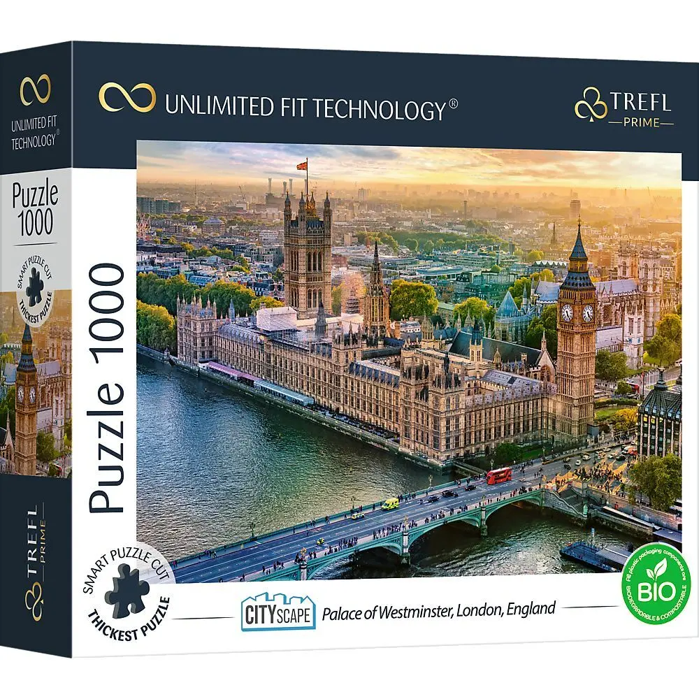 Cover: 5900511107050 | UFT Puzzle 1000 - Cityscape: Westminsterpüalast, London, England