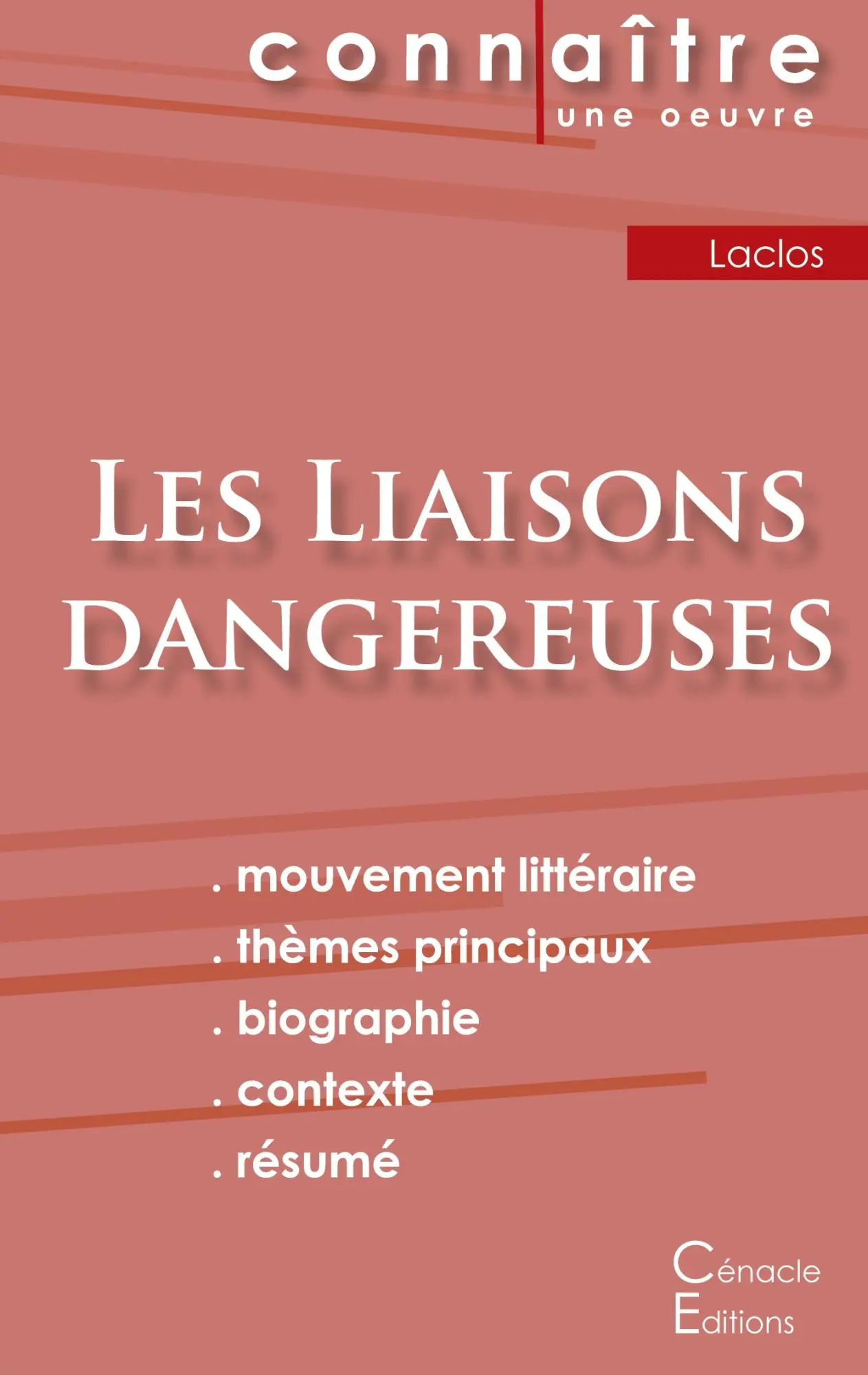 Cover: 9782367887050 | Fiche de lecture Les Liaisons dangereuses de Choderlos de Laclos...