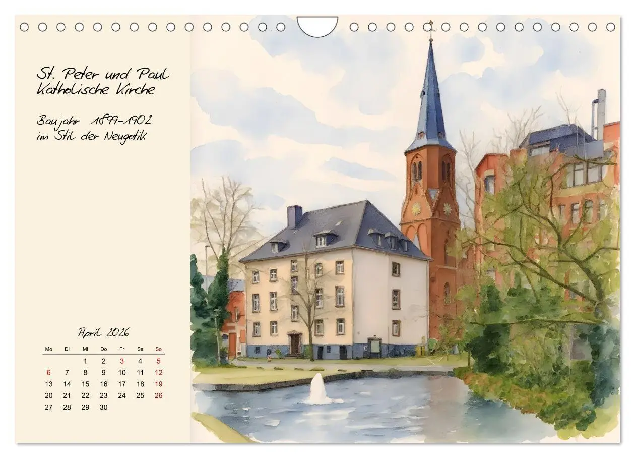 Bild: 9783516727050 | Rundgang durch Grevenbroich (Wandkalender 2026 DIN A4 quer),...
