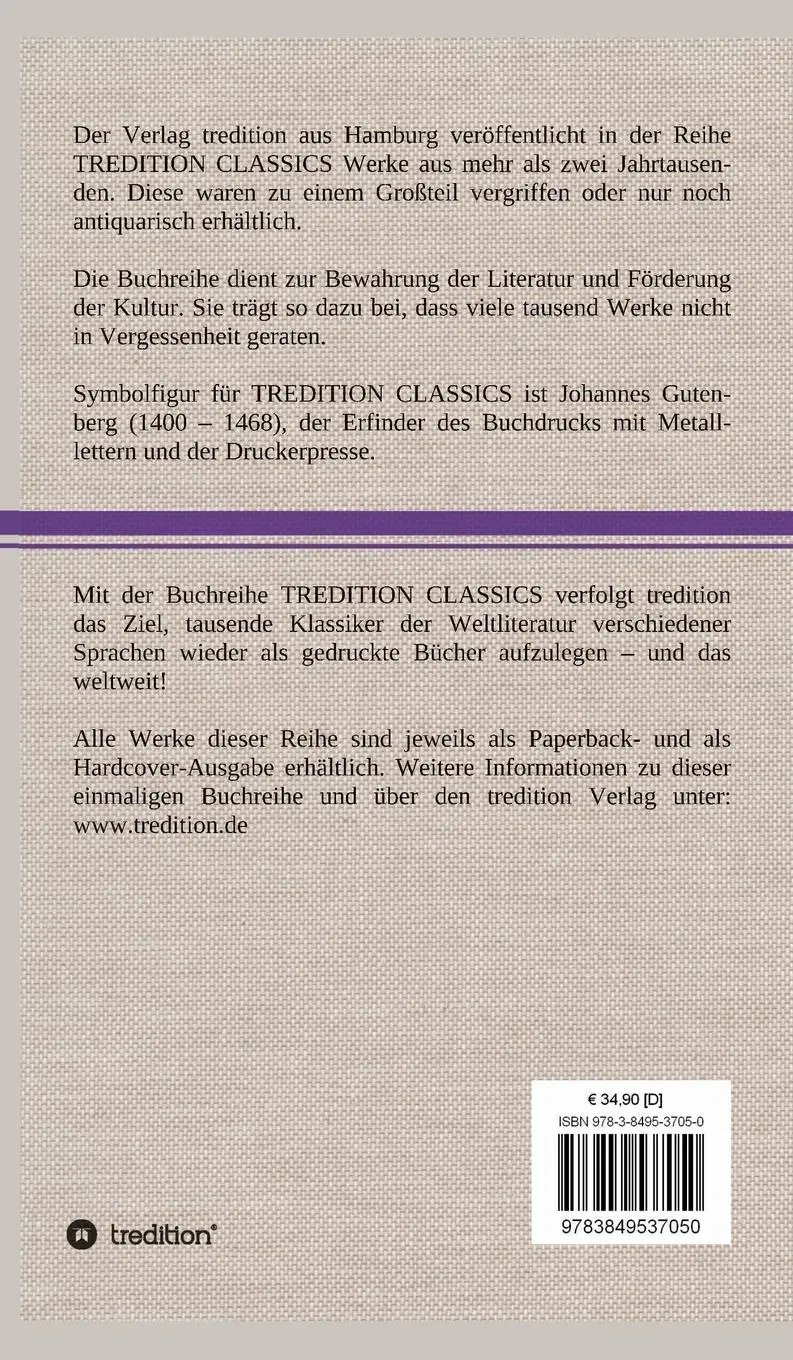 Rückseite: 9783849537050 | Chinesische Märchen | Richard Wilhelm | Buch | 492 S. | Deutsch | 2013