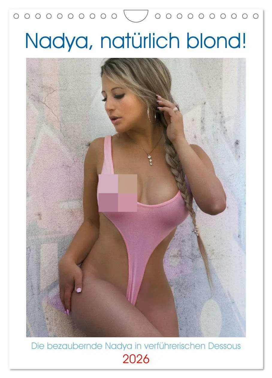 Cover: 9783516337150 | Nadya, natürlich blond! (Wandkalender 2026 DIN A4 hoch), CALVENDO...