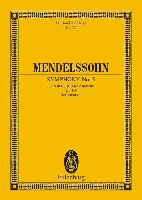 Cover: 9783795767150 | Symphony No. 5 D Minor Op. 107 | "Reformation". op. 107. Orchester.