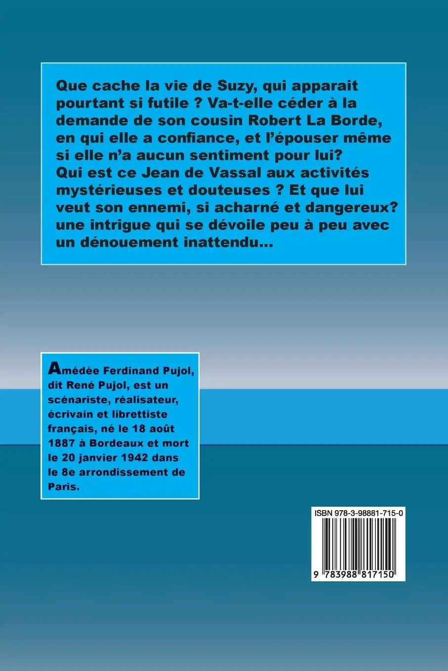Rückseite: 9783988817150 | Le mystère de la Flèche d'Argent | René Pujol | Taschenbuch | 2024