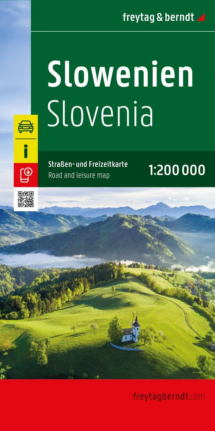 freytag & berndt Straßenkarte Slowenien 1:200.000