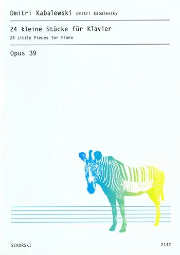 Cover: 9790003017150 | 24 Little Pieces Opus 39 | Dmitri Kabalevsky | Buch | Sikorski Edition