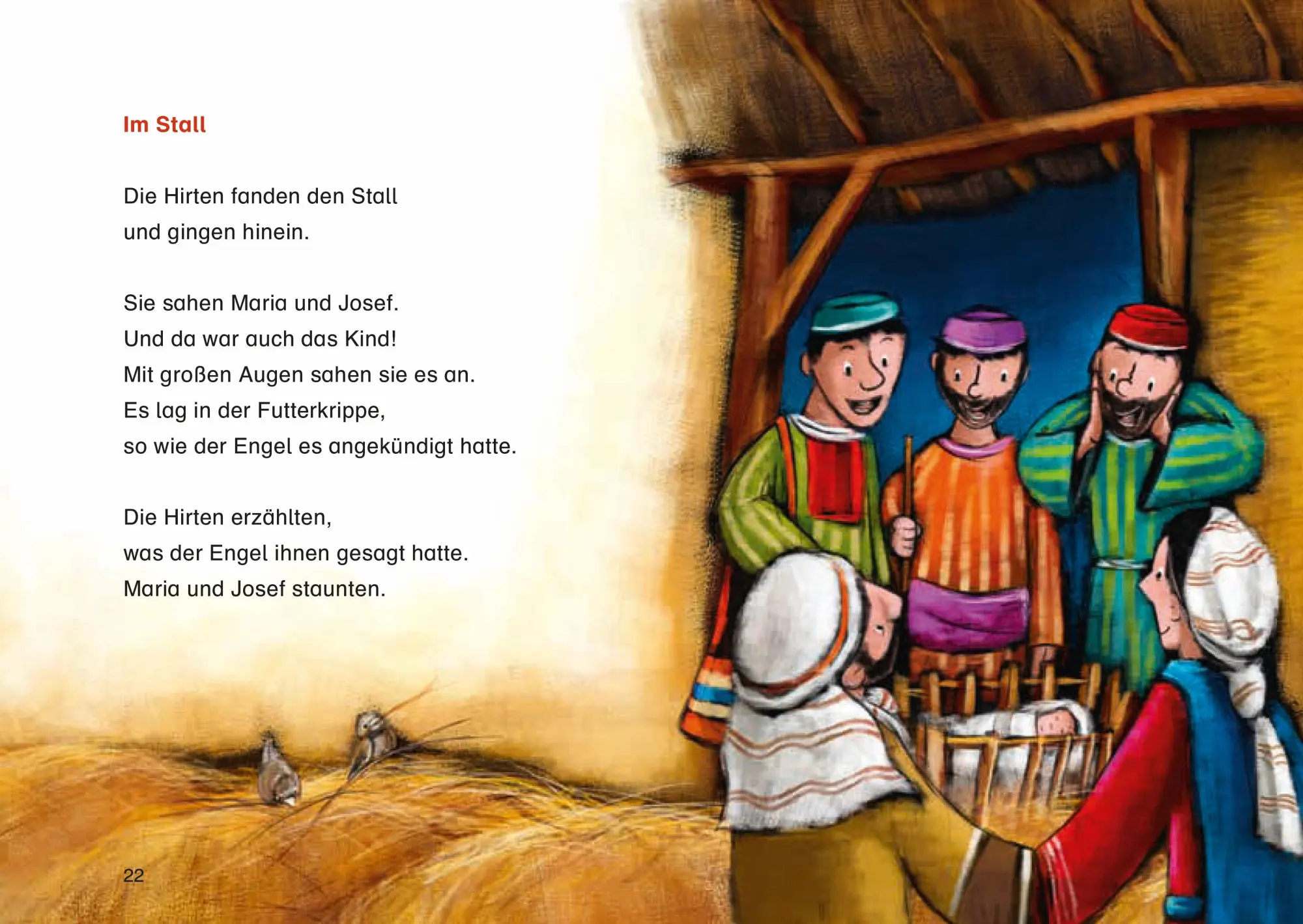 Bild: 9783438047250 | Die Weihnachtsgeschichte | Bibelgeschichten für das erste Lesen | Buch