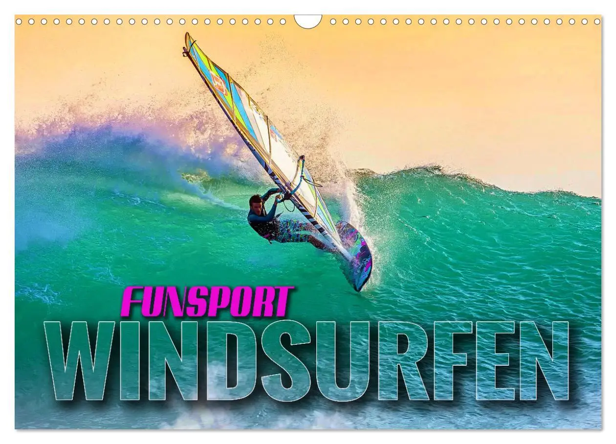 Cover: 9783457547250 | Funsport Windsurfen (Wandkalender 2026 DIN A3 quer), CALVENDO...