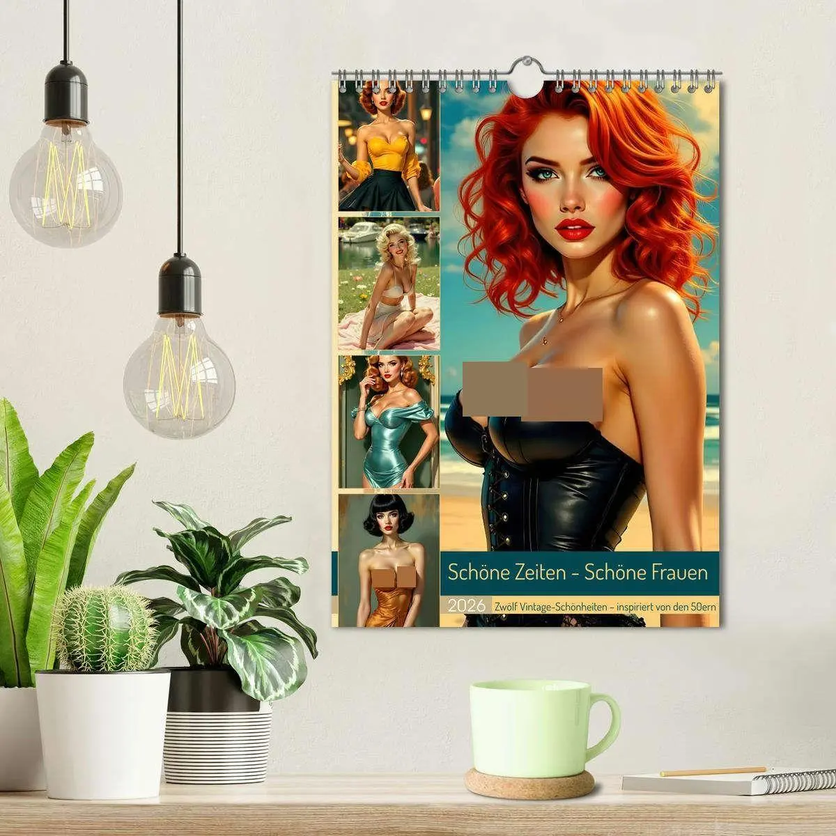 Bild: 9783516707250 | Schöne Zeiten - Schöne Frauen (Wandkalender 2026 DIN A4 hoch),...
