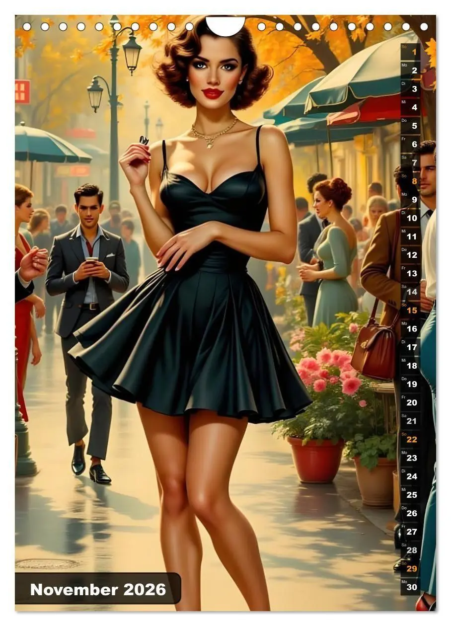 Bild: 9783516707250 | Schöne Zeiten - Schöne Frauen (Wandkalender 2026 DIN A4 hoch),...