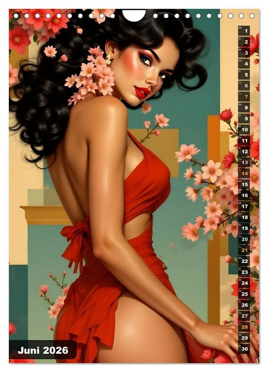 Bild: 9783516707250 | Schöne Zeiten - Schöne Frauen (Wandkalender 2026 DIN A4 hoch),...