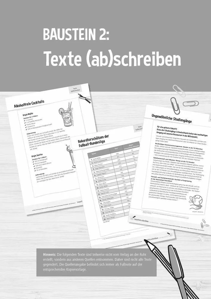 Bild: 9783834667250 | Leserlich schreiben in der Sekundarstufe I¿ | Broschüre | 56 S. | 2024