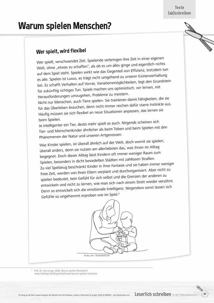 Bild: 9783834667250 | Leserlich schreiben in der Sekundarstufe I¿ | Broschüre | 56 S. | 2024