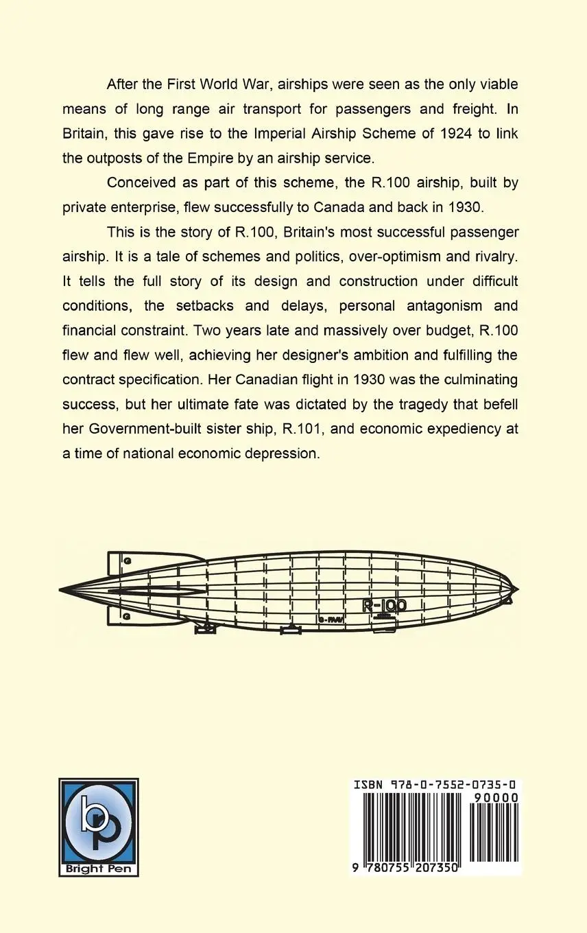 Rückseite: 9780755207350 | Airship on a Shoestring the Story of R 100 | John Anderson | Buch