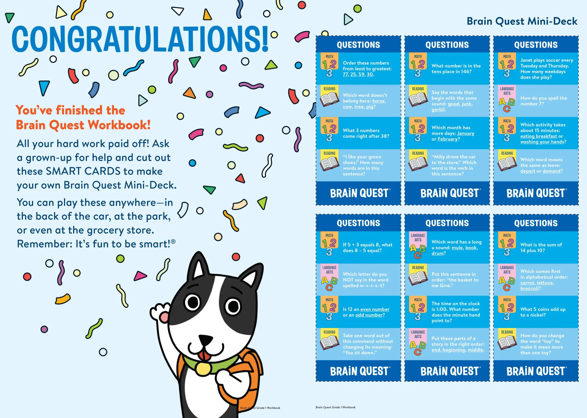 Bild: 9781523517350 | Brain Quest Workbook: 1st Grade Revised Edition | Publishing (u. a.)