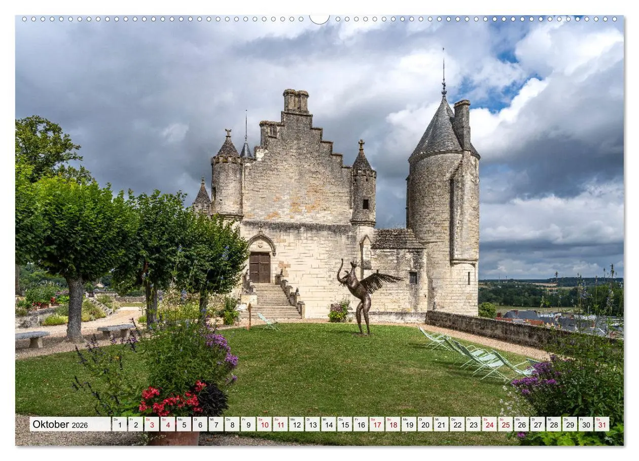 Bild: 9783457467350 | Die Schlösser im Tal der Loire (hochwertiger Premium Wandkalender...