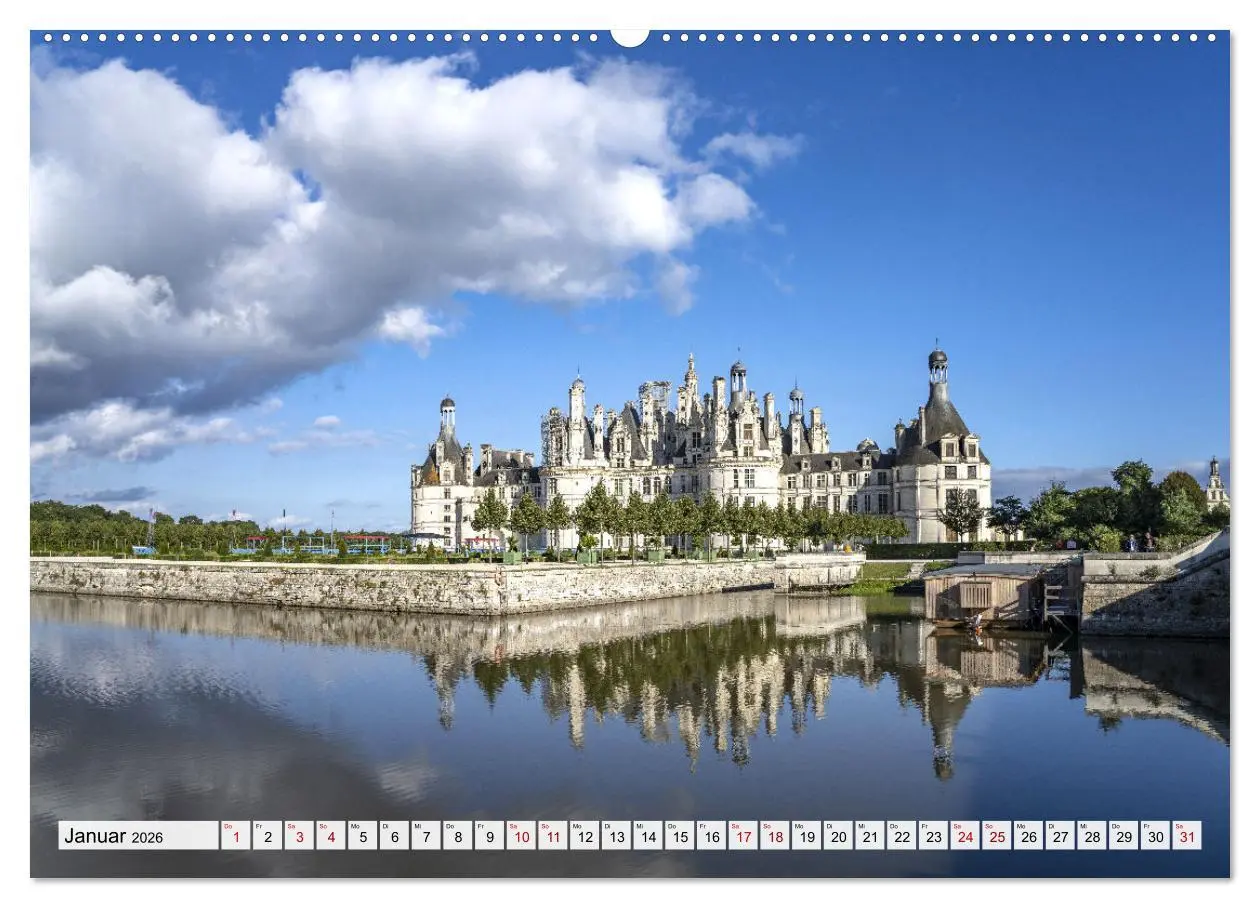 Bild: 9783457467350 | Die Schlösser im Tal der Loire (hochwertiger Premium Wandkalender...