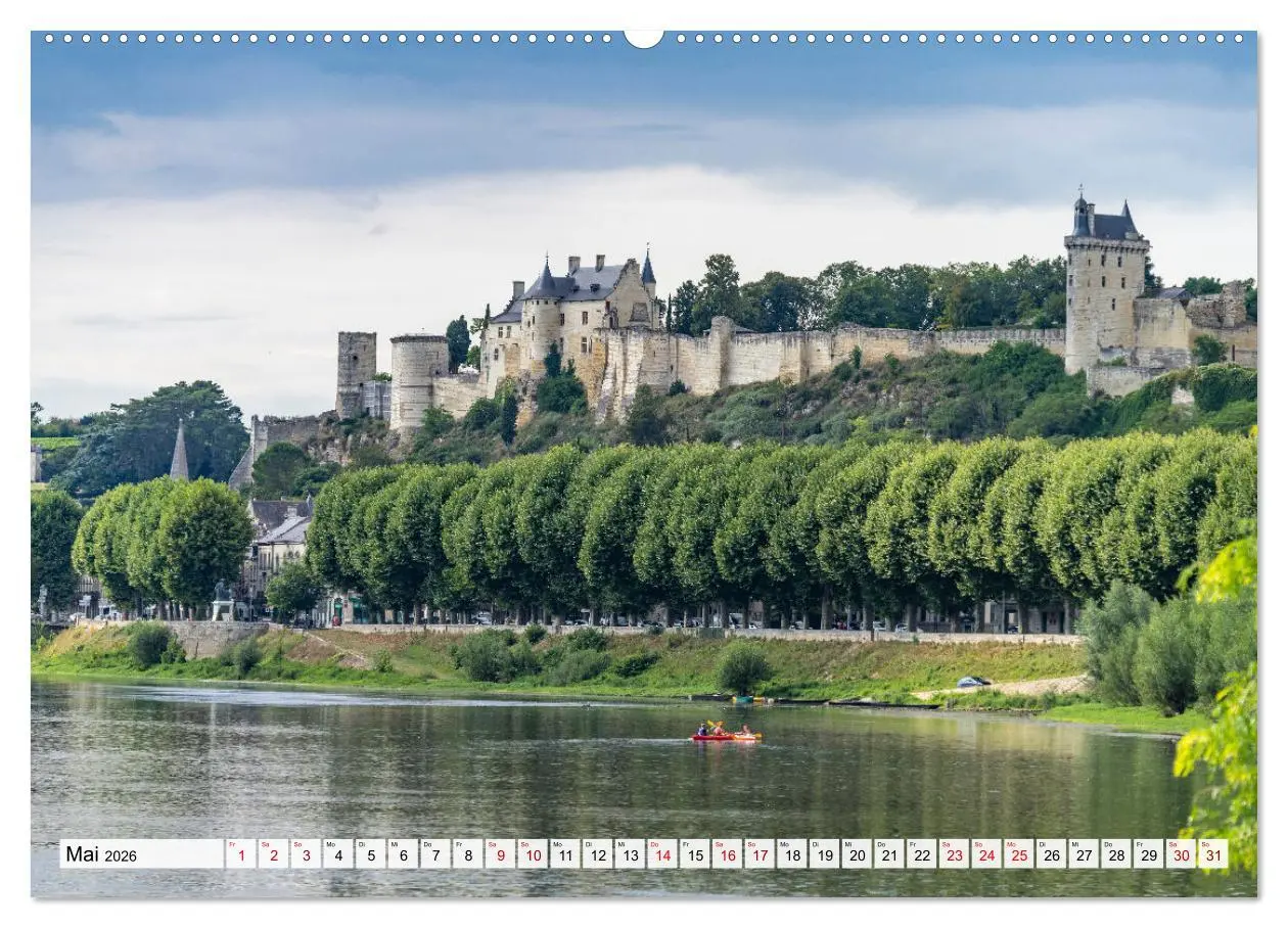 Bild: 9783457467350 | Die Schlösser im Tal der Loire (hochwertiger Premium Wandkalender...
