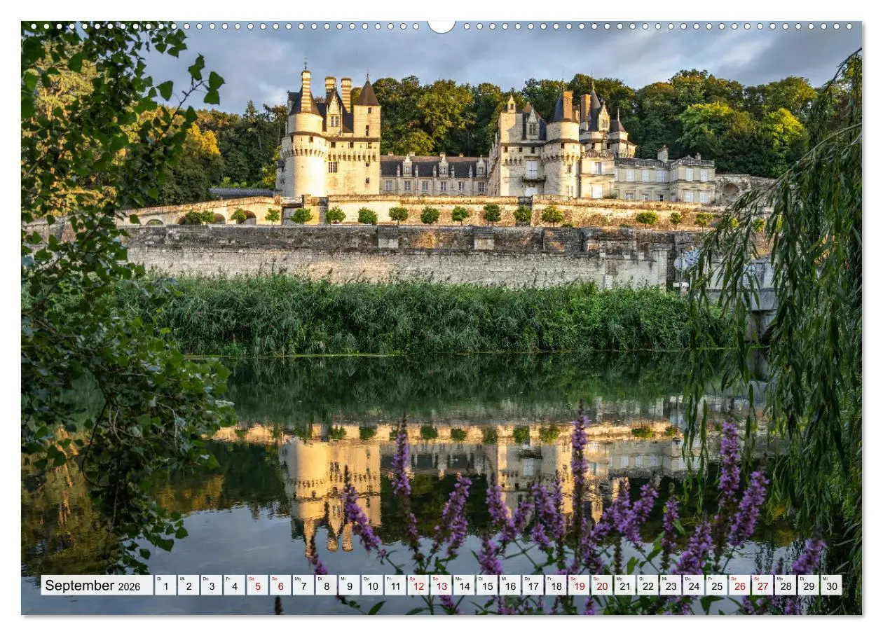 Bild: 9783457467350 | Die Schlösser im Tal der Loire (hochwertiger Premium Wandkalender...
