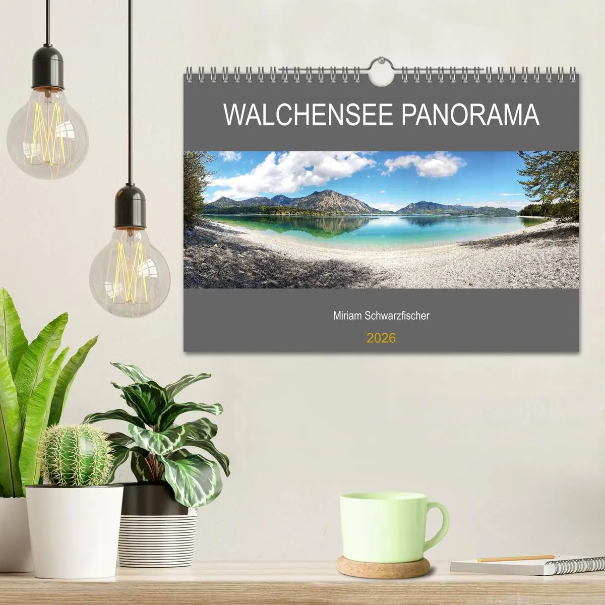 Bild: 9783457607350 | Walchensee Panorama (Wandkalender 2026 DIN A4 quer), CALVENDO...