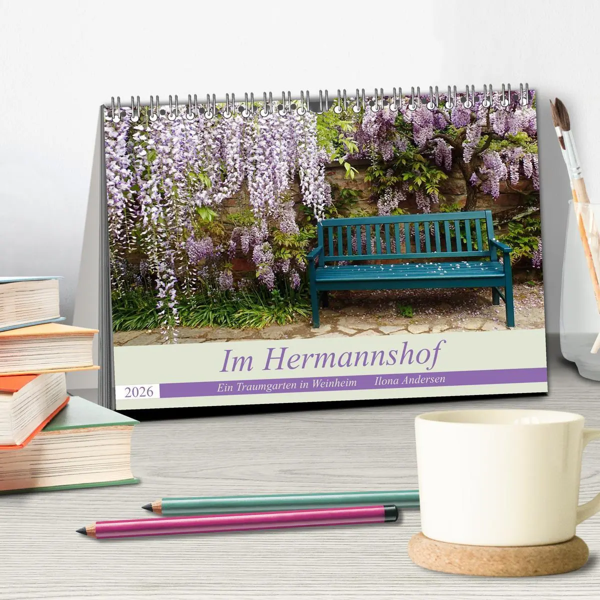 Bild: 9783457917350 | Im Hermannshof - Ein Traumgarten in Weinheim (Tischkalender 2026...