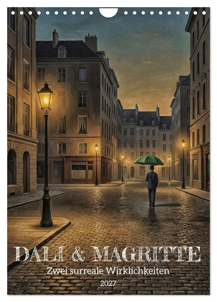 Cover: 9783516797350 | Dali und Magritte: zwei surreale Wirklichkeiten (Wandkalender 2027...