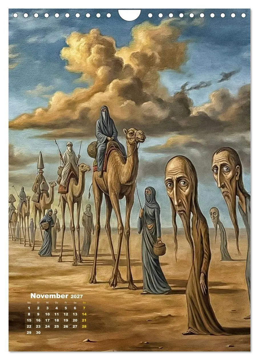 Bild: 9783516797350 | Dali und Magritte: zwei surreale Wirklichkeiten (Wandkalender 2027...