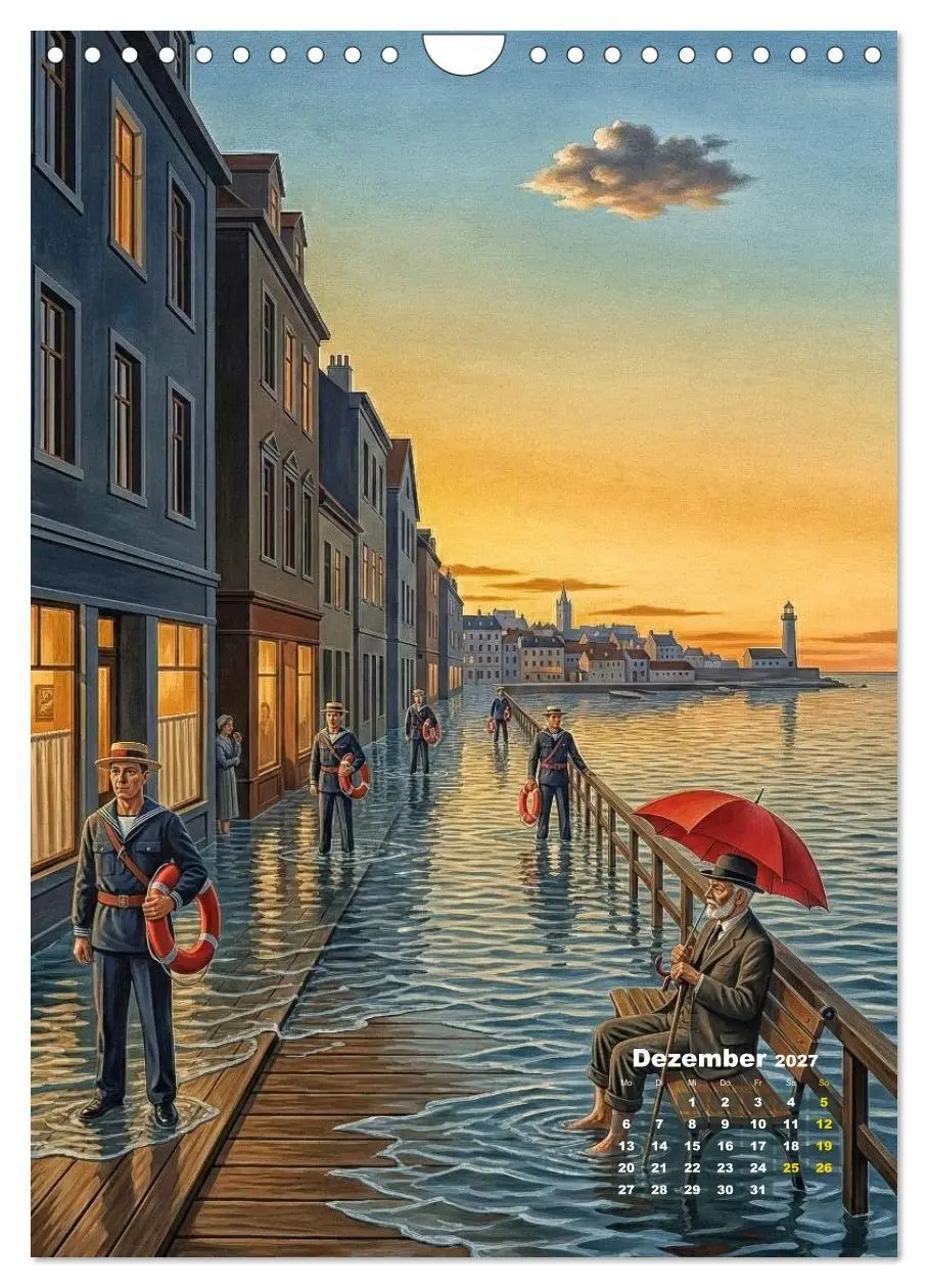 Bild: 9783516797350 | Dali und Magritte: zwei surreale Wirklichkeiten (Wandkalender 2027...