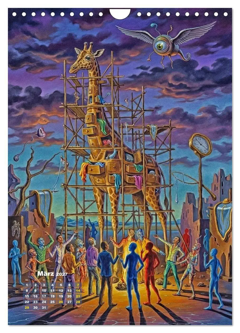 Bild: 9783516797350 | Dali und Magritte: zwei surreale Wirklichkeiten (Wandkalender 2027...