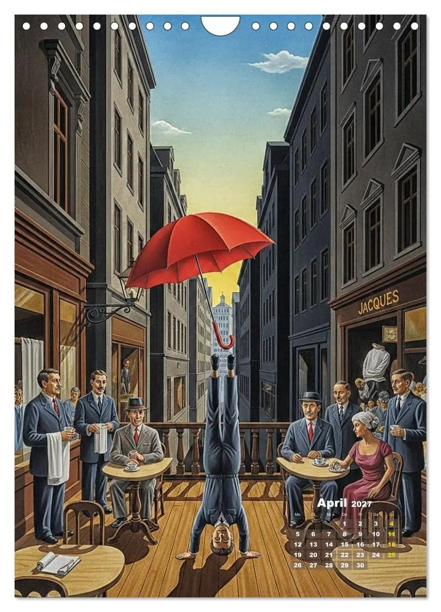 Bild: 9783516797350 | Dali und Magritte: zwei surreale Wirklichkeiten (Wandkalender 2027...