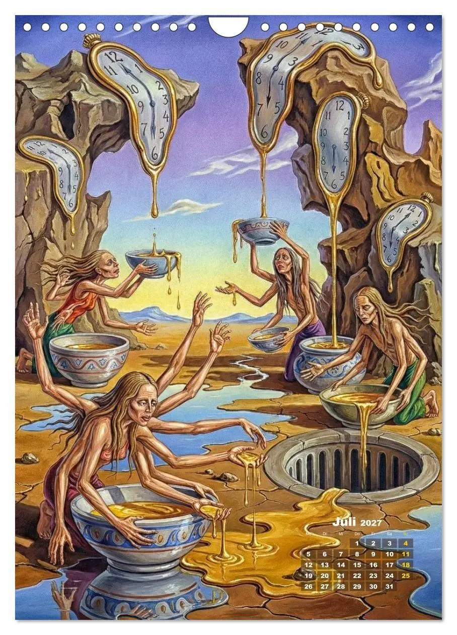 Bild: 9783516797350 | Dali und Magritte: zwei surreale Wirklichkeiten (Wandkalender 2027...