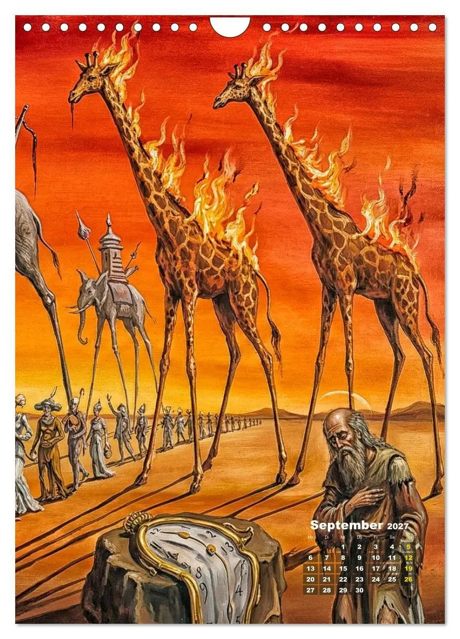 Bild: 9783516797350 | Dali und Magritte: zwei surreale Wirklichkeiten (Wandkalender 2027...
