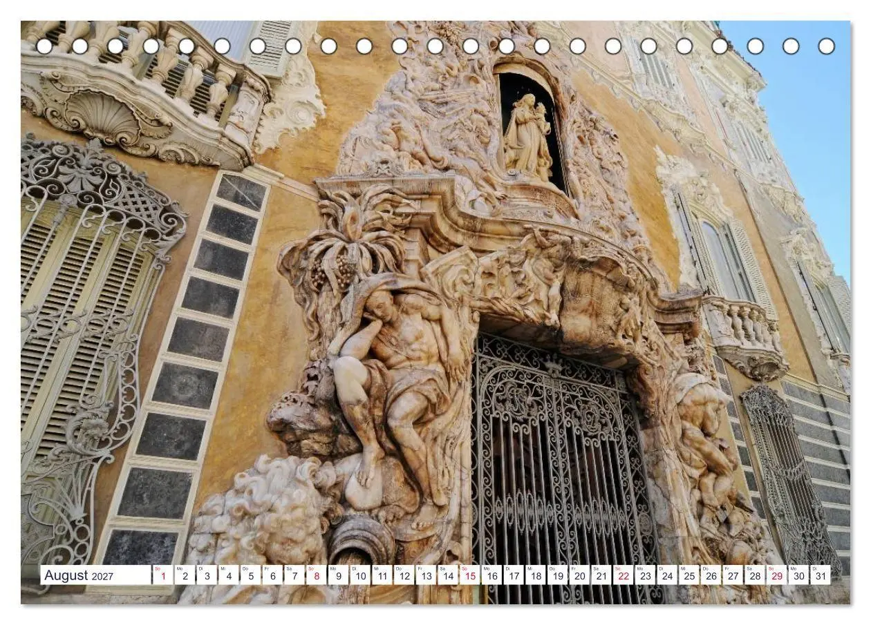 Bild: 9783594227350 | Valencia (Tischkalender 2027 DIN A5 quer), CALVENDO Monatskalender