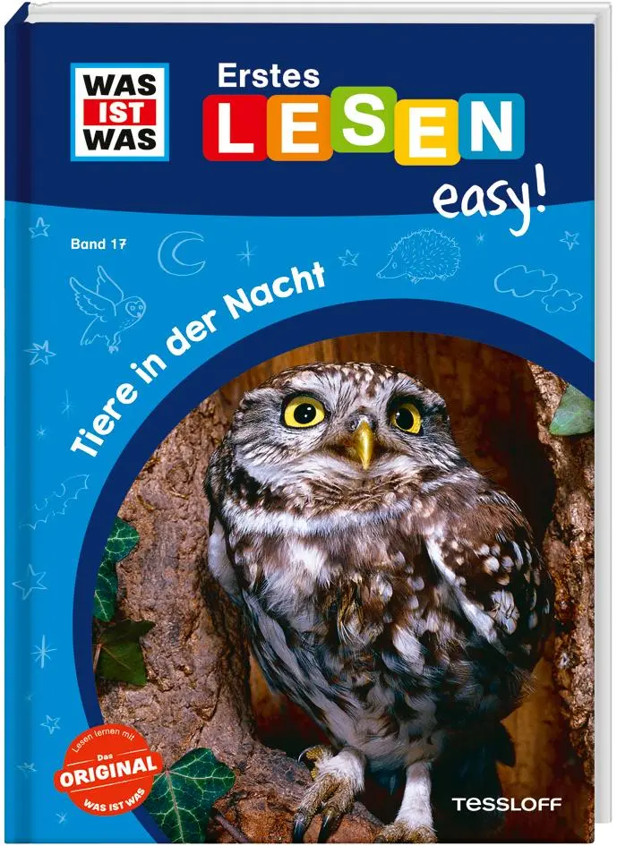 Cover: 9783788677350 | WAS IST WAS Erstes Lesen easy! Band 17. Tiere in der Nacht | Buch