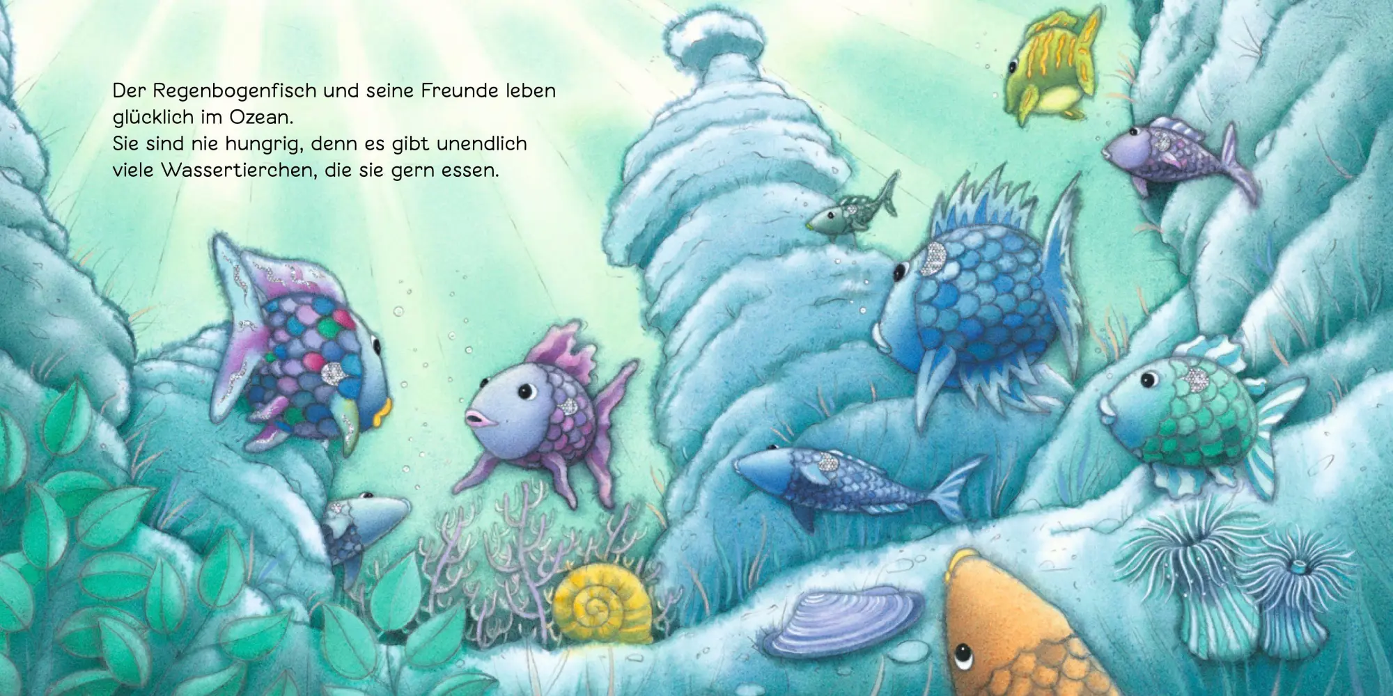 Bild: 9783314107450 | Der Regenbogenfisch stiftet Frieden | Marcus Pfister | Buch | 14 S.